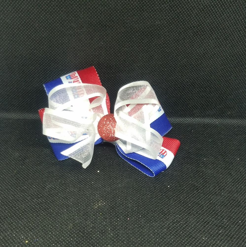 Handmade 4th of July Bows